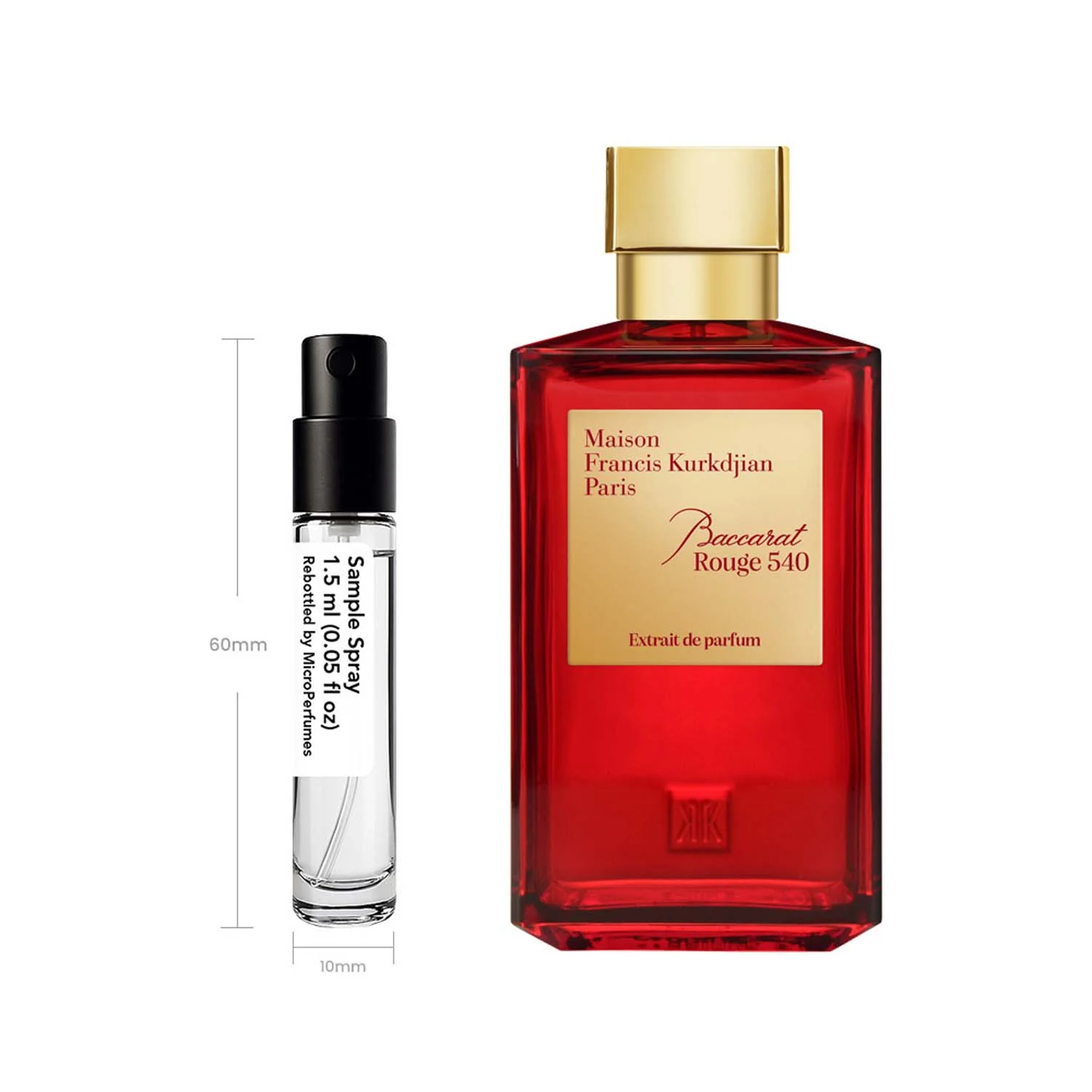 Baccarat Rouge 540 Extrait - Sample Spray - Image 4