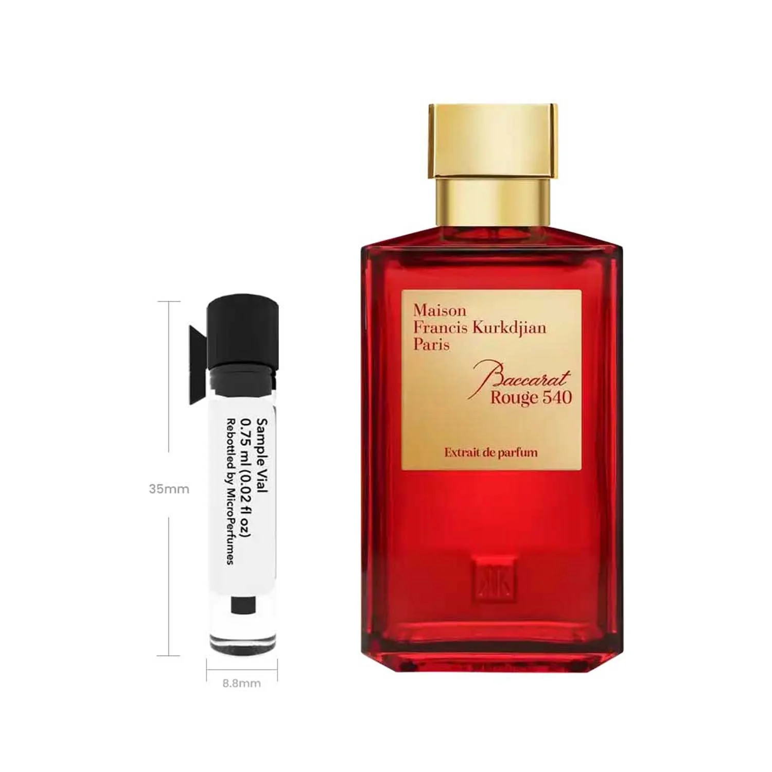 Baccarat Rouge 540 Extrait - Sample Vial - Image 4