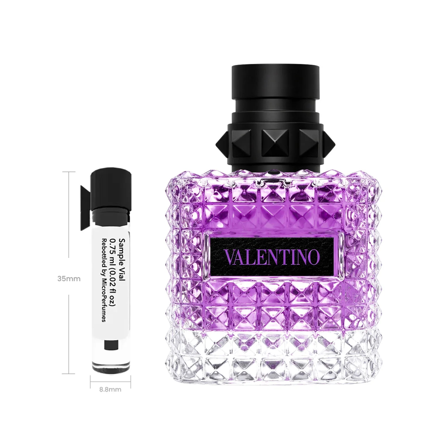Donna Born in Roma Purple Melancholia - Sample Vial - Image 2