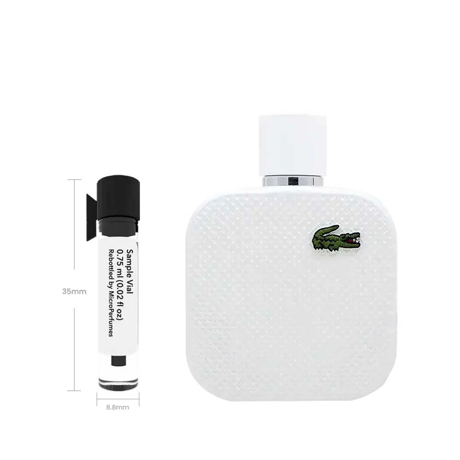Eau de Lacoste L.12.12 Blanc - Sample Vial - Image 4