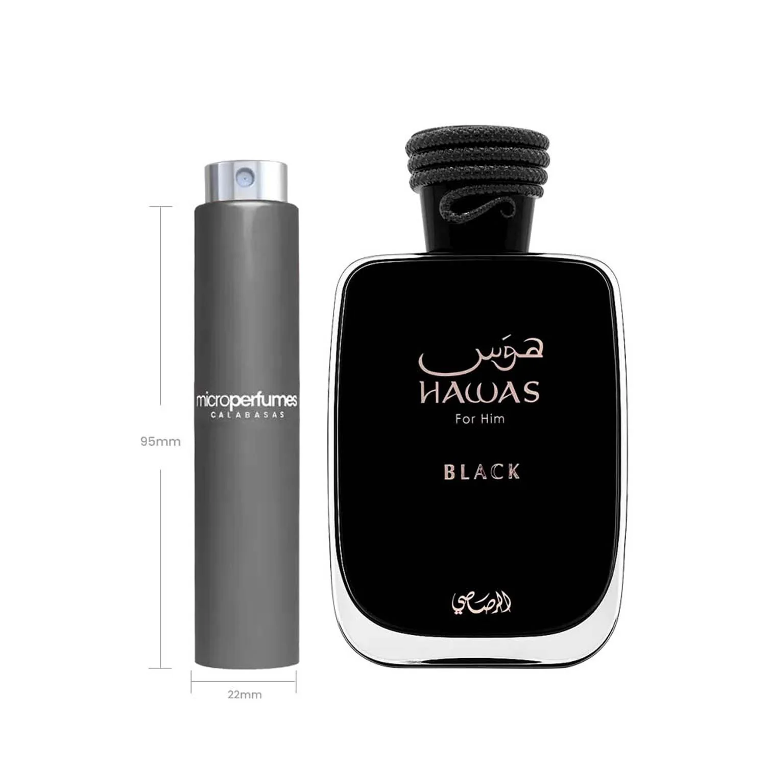 Hawas Black - Travel Spray - Image 4