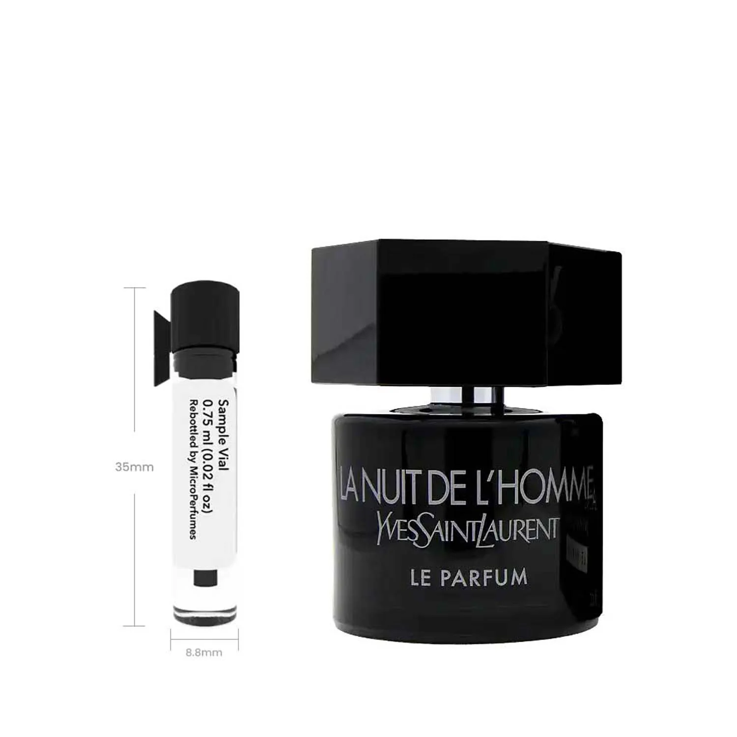 La Nuit de L'Homme Le Parfum - Sample Vial - Image 4
