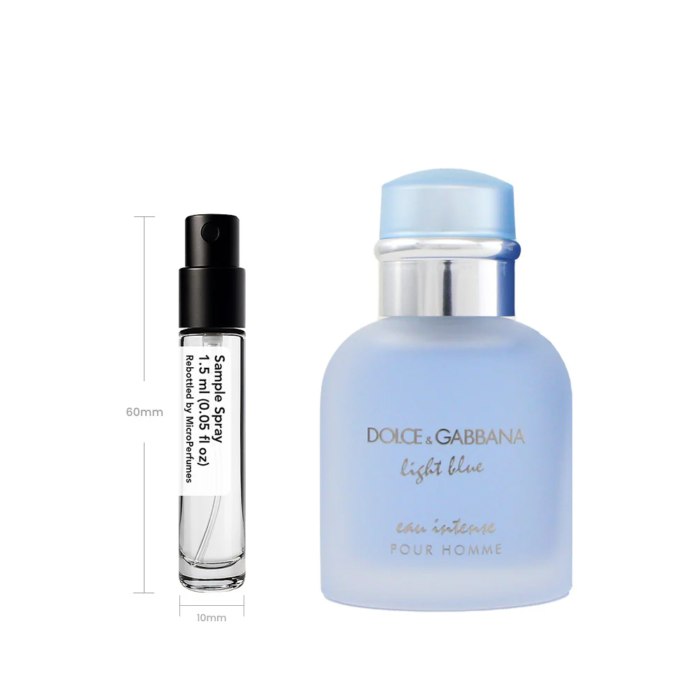 Light Blue Eau Intense - Sample Spray - Image 3