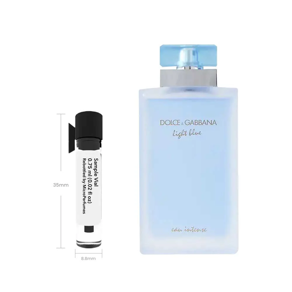 Light Blue Eau Intense - Sample Vial - Image 3
