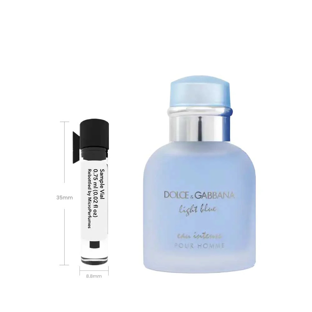 Light Blue Eau Intense - Sample Vial - Image 3