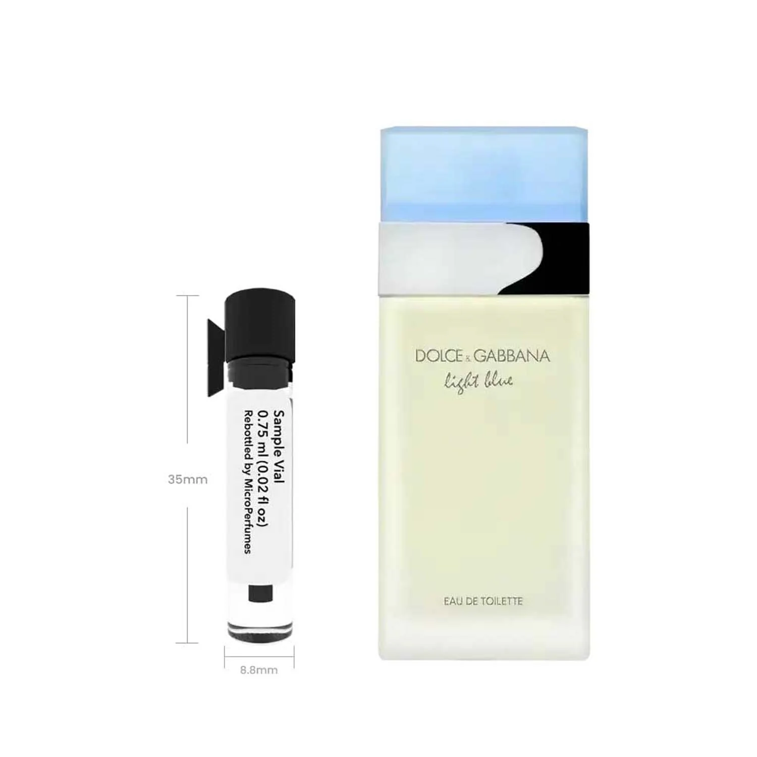 Light Blue - Sample Vial - Image 4