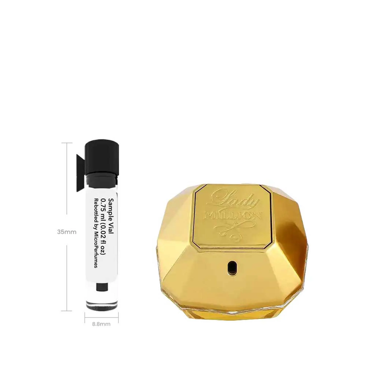 Paco Rabanne Lady Million - Sample Vial - Image 4