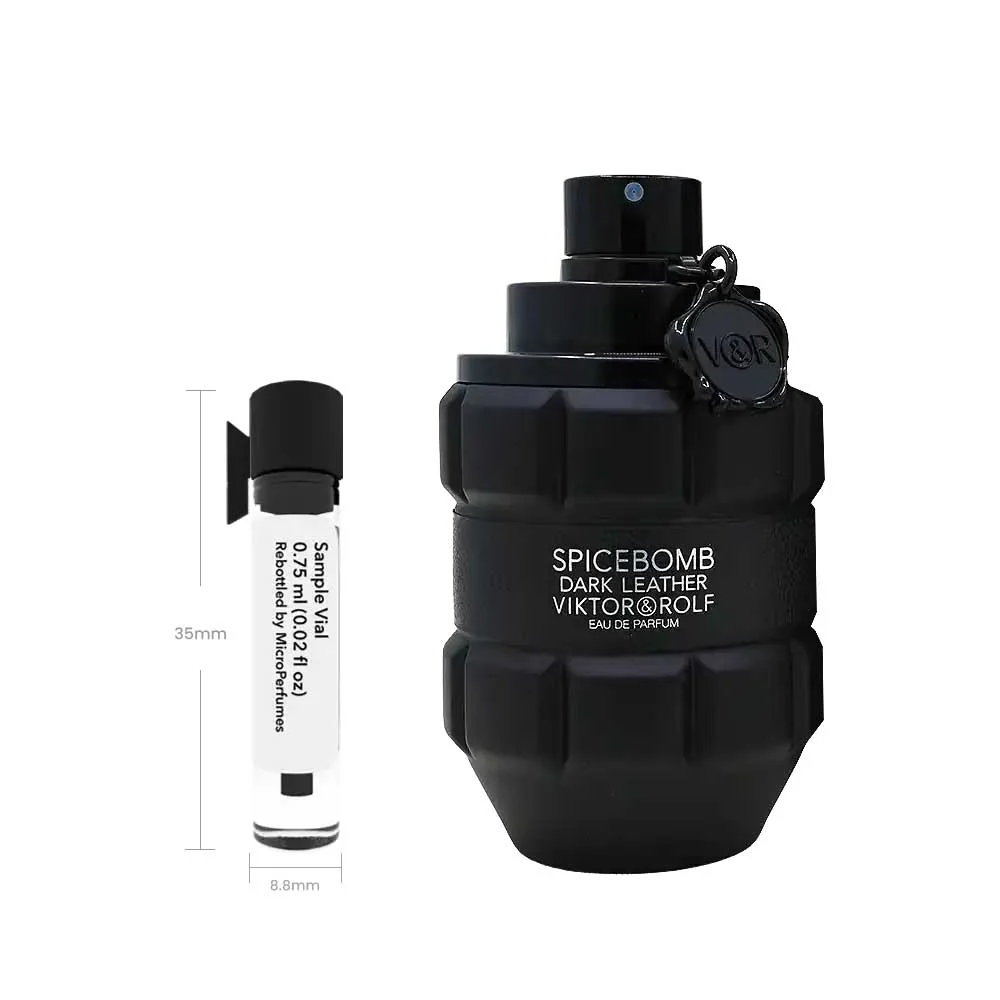 Spicebomb Dark Leather - Sample Vial - Image 3