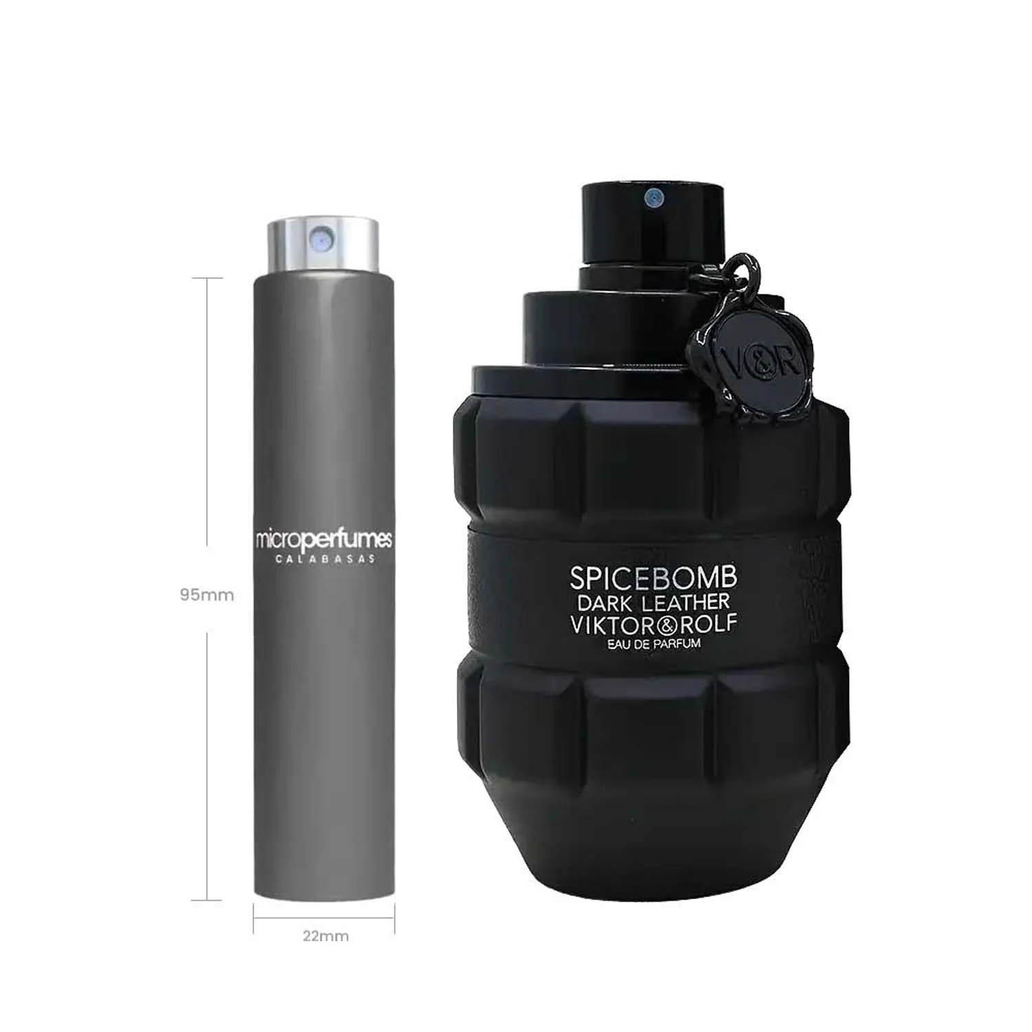 Spicebomb Dark Leather - Travel Spray - Image 4