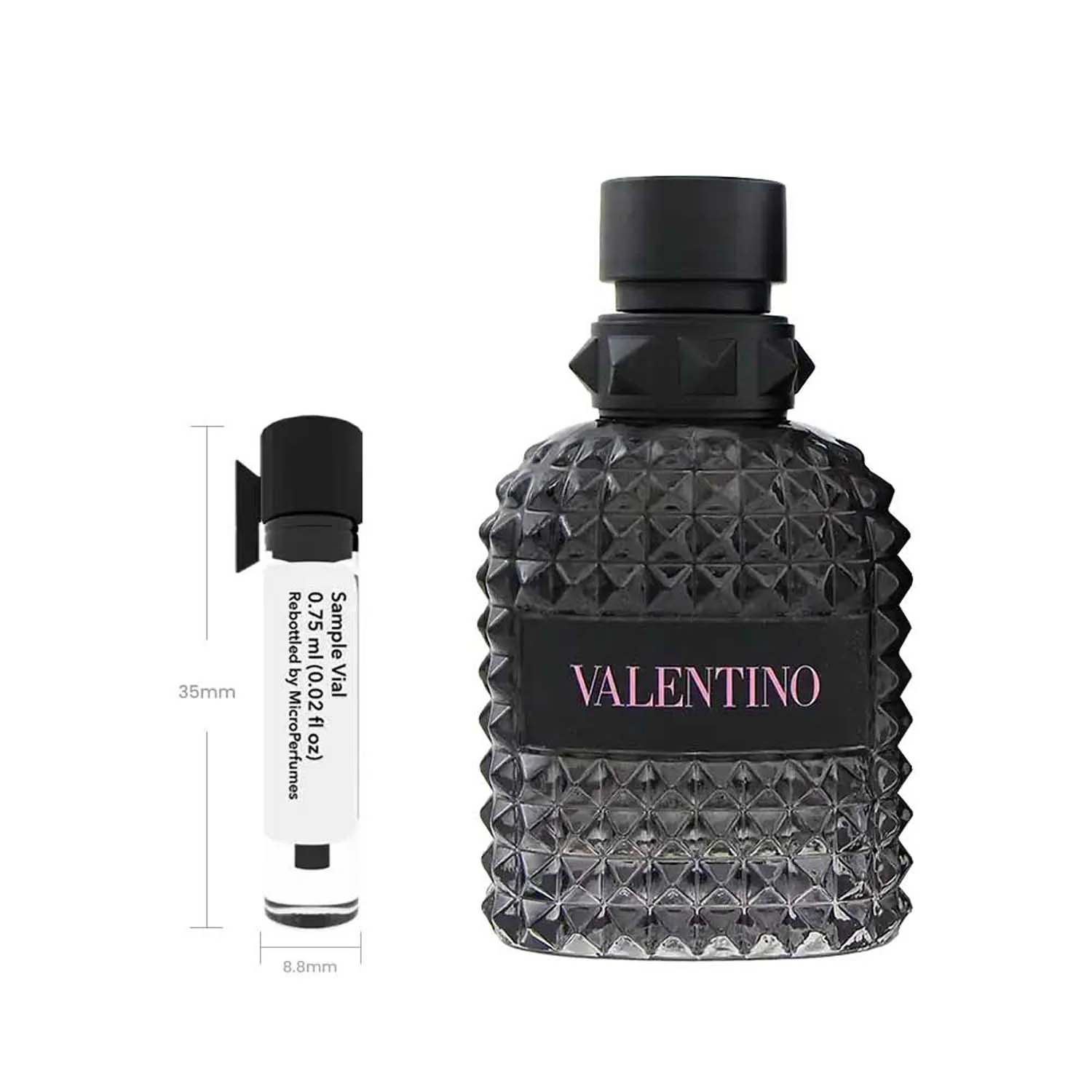 Uomo Born in Roma - Sample Vial - Image 4