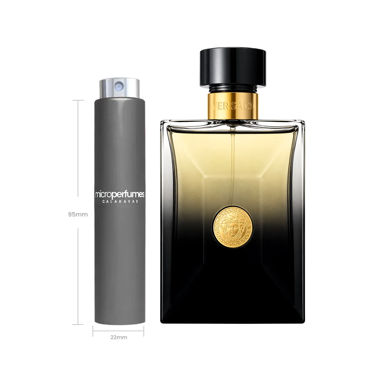Versace Pour Homme Oud Noir - Travel Spray - Image 2