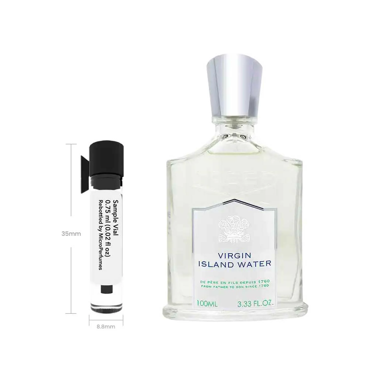 Virgin Island Water - Sample Vial - Image 4