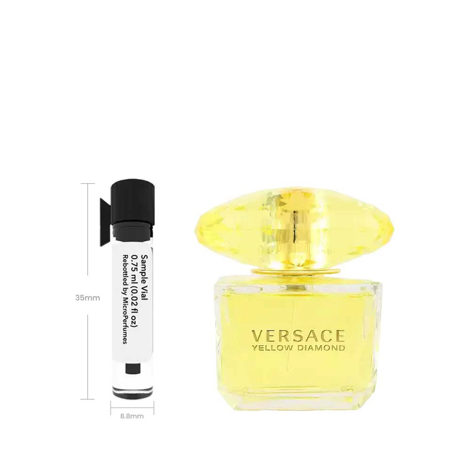 Yellow Diamond - Sample Vial - Image 4